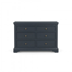Cora 6 Drawer Chest Dark Grey